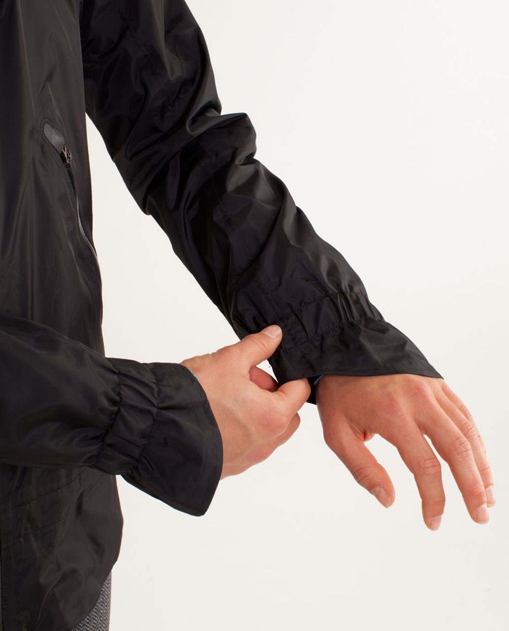 Lululemon Run:  Make It Rain Jacket - Black