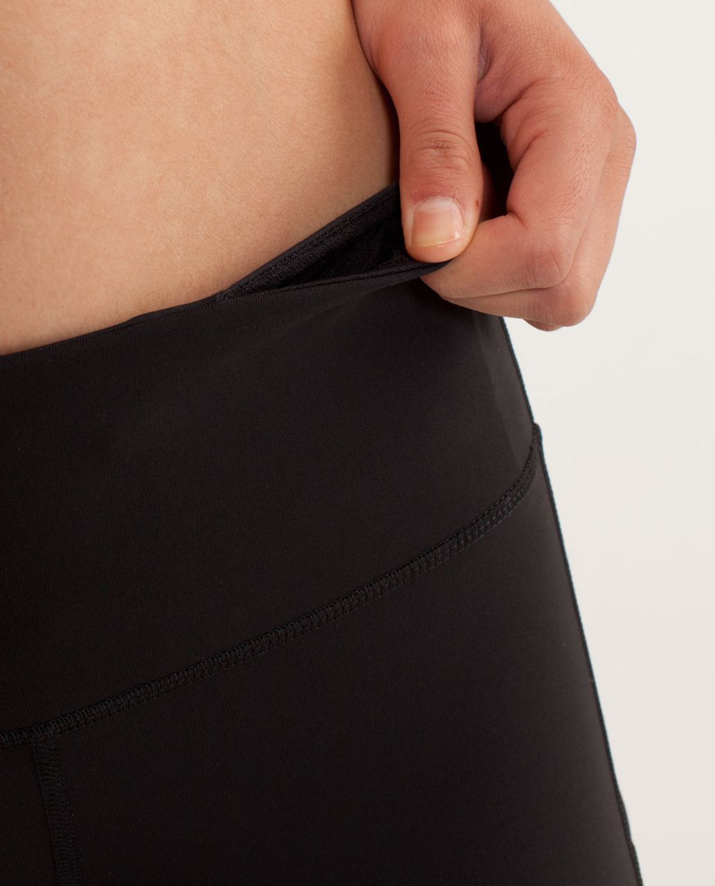 Lululemon Run:  Clear As Mud Pant - Black