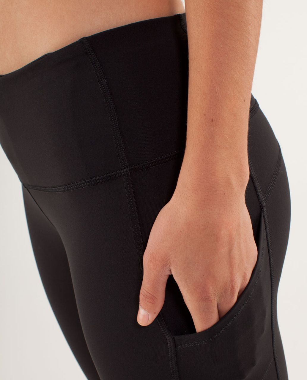 Lululemon Run:  Clear As Mud Pant - Black