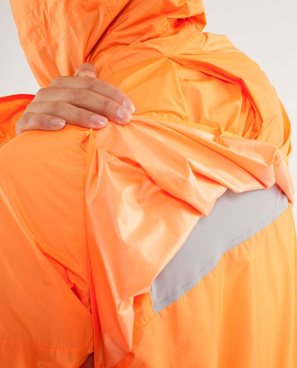 Lululemon Run:  Make It Rain Jacket - Creamsicle Pop