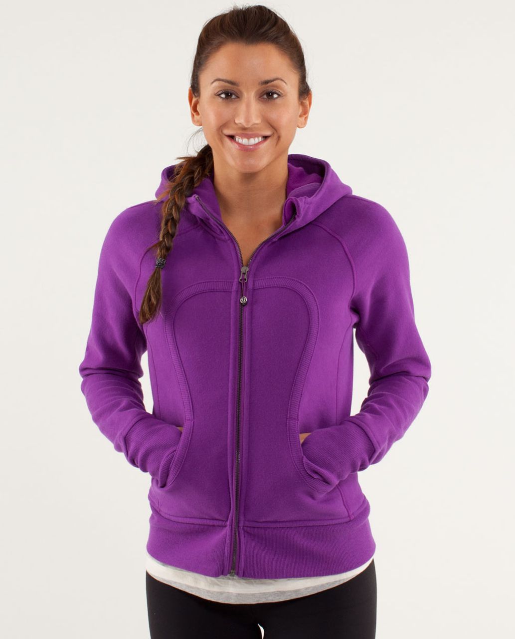 Lululemon Scuba Hoodie *Sparkle - Heathered Blurred Grey / Blurred Grey -  lulu fanatics