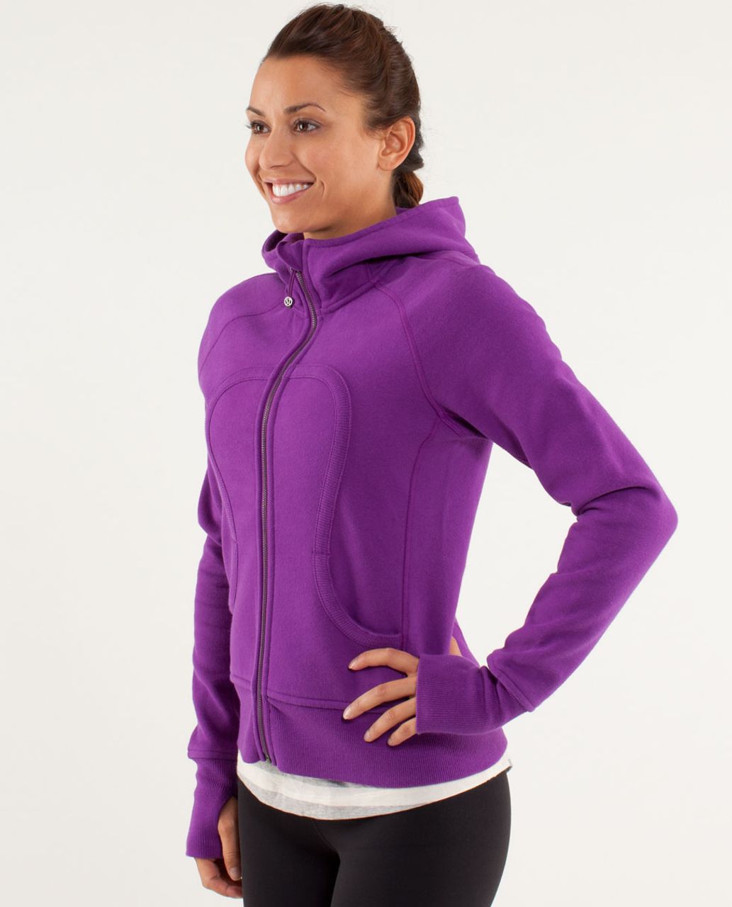 Lululemon Scuba Hoodie *Stretch - Wee Are From Space Printed Polar Cream  Beaming Blue - lulu fanatics