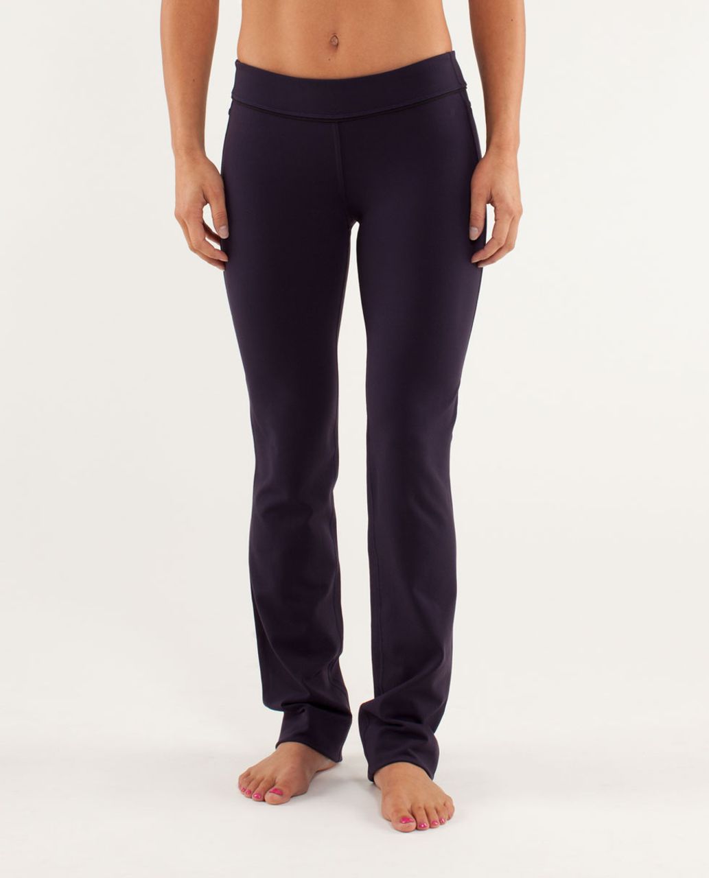 Lululemon Split Set Pant - Black Swan / Sweater Knit Print Black