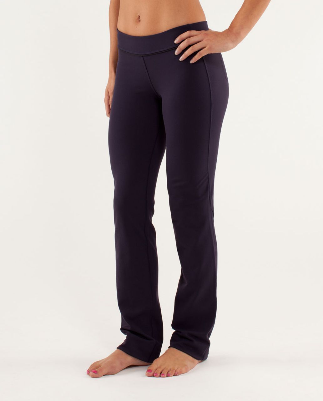 Lululemon Split Set Pant - Black Swan / Sweater Knit Print Black - lulu ...