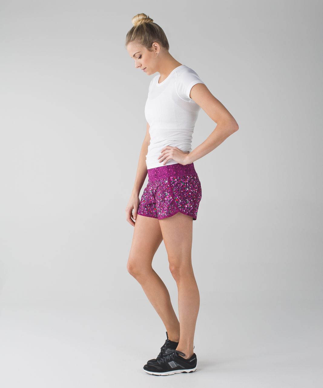 Lululemon Run Times Short - Paradise Camo Multi / Paradise Geo Regal Plum Multi