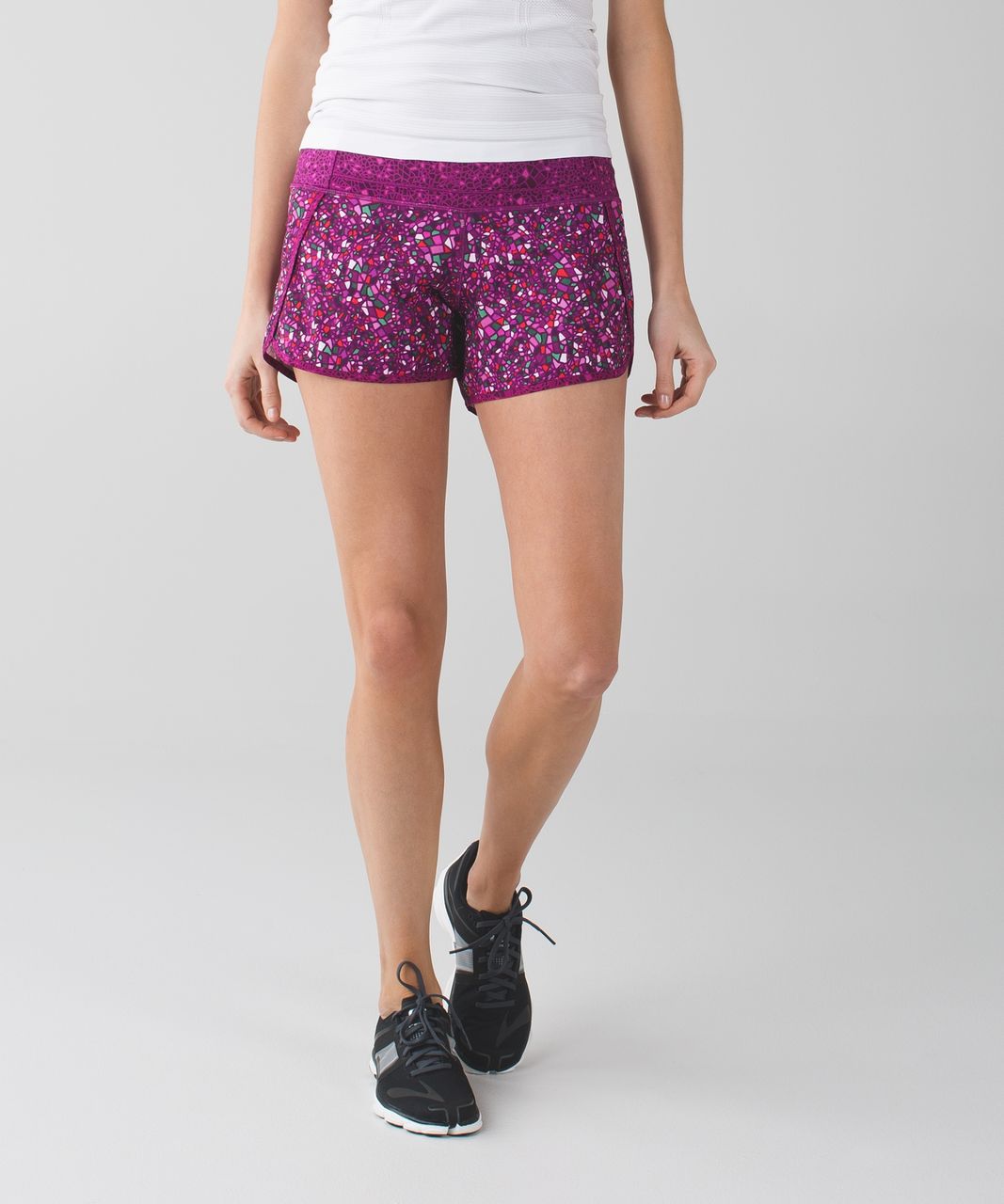 Lululemon Run Times Short - Paradise Camo Multi / Paradise Geo Regal Plum Multi