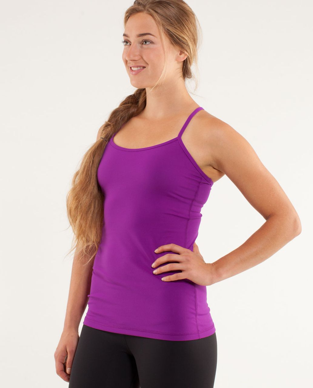 Lululemon Power Y Tank *Luon Light - Tender Violet