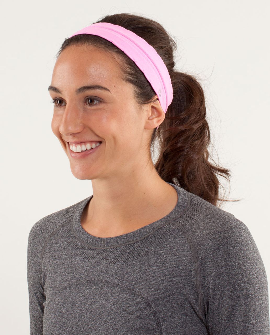 Lululemon Swiftly Headband - Raspberry Glo Light