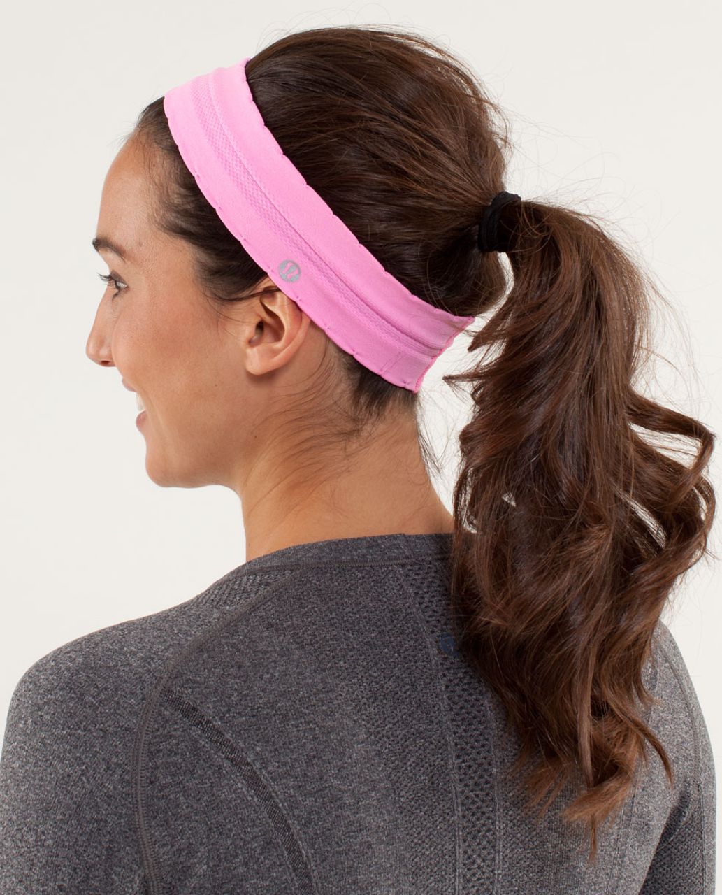 Lululemon Swiftly Headband - Raspberry Glo Light