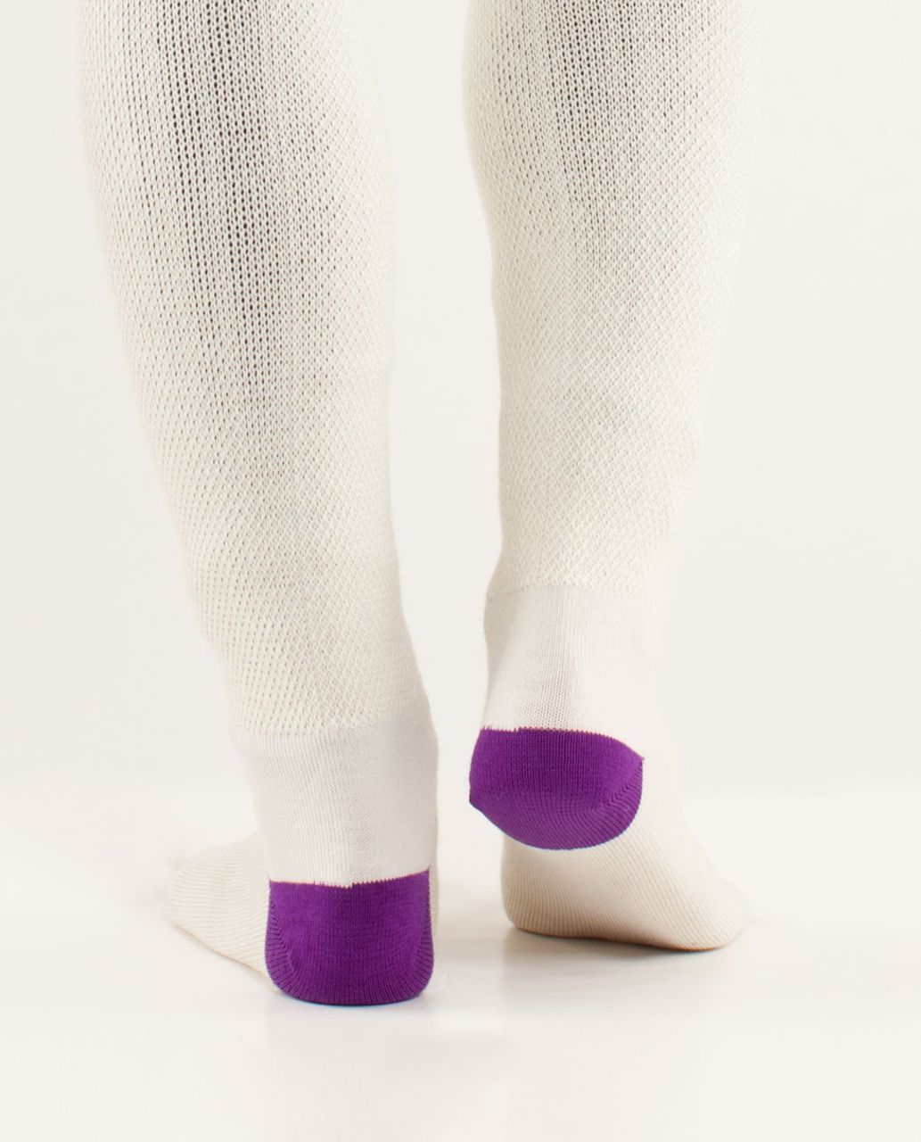 Lululemon Savasana Sock - Polar Cream / Tender Violet