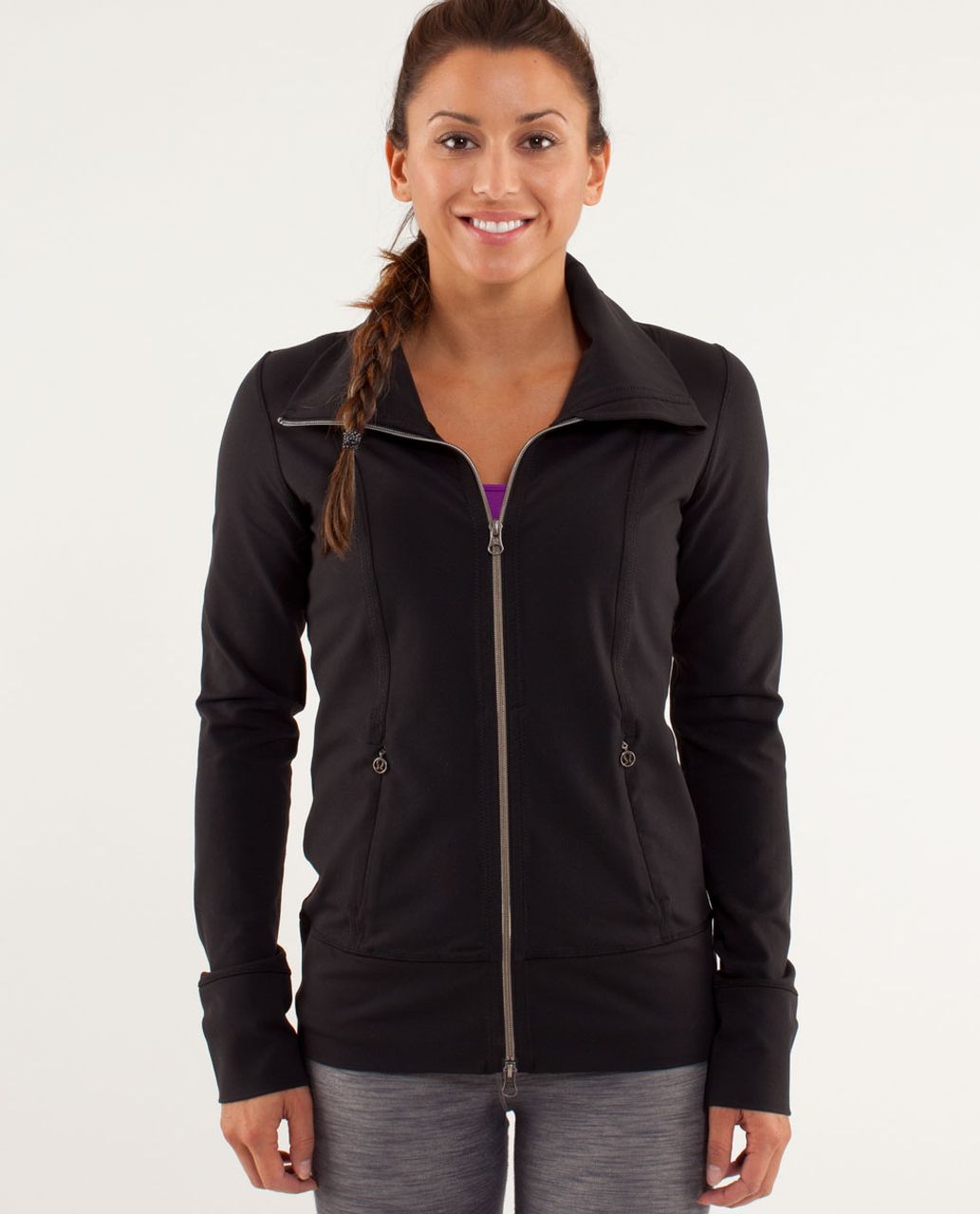 Jacket Lululemon Black size 10 UK in Viscose - 40551787