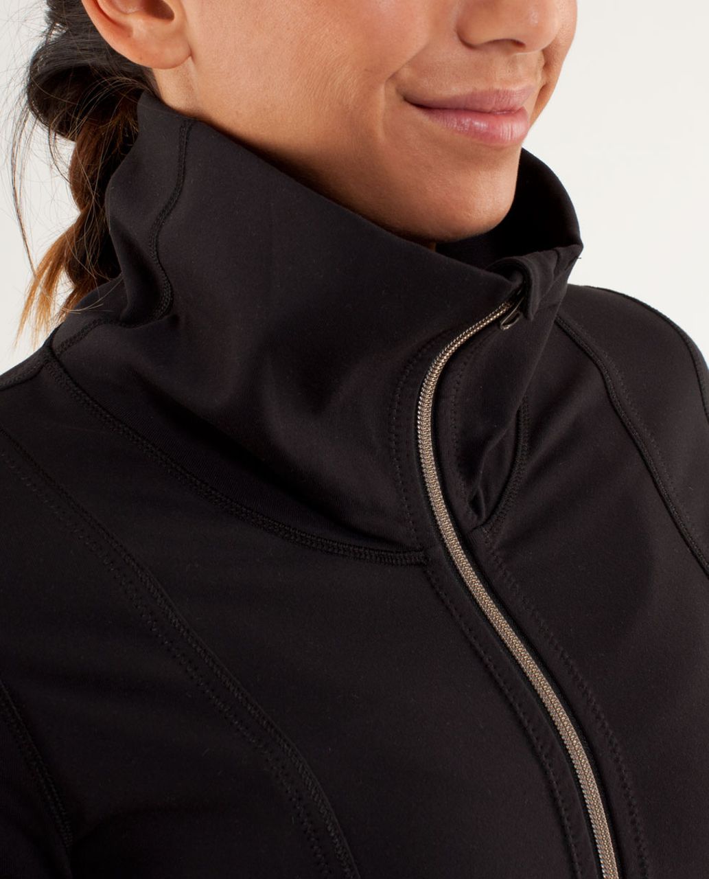 Lululemon Daily Yoga Jacket - Black - lulu fanatics