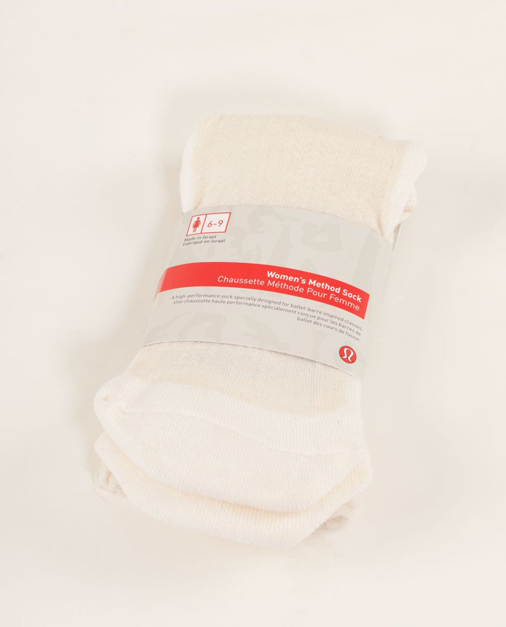 Lululemon The Method Sock - Polar Cream