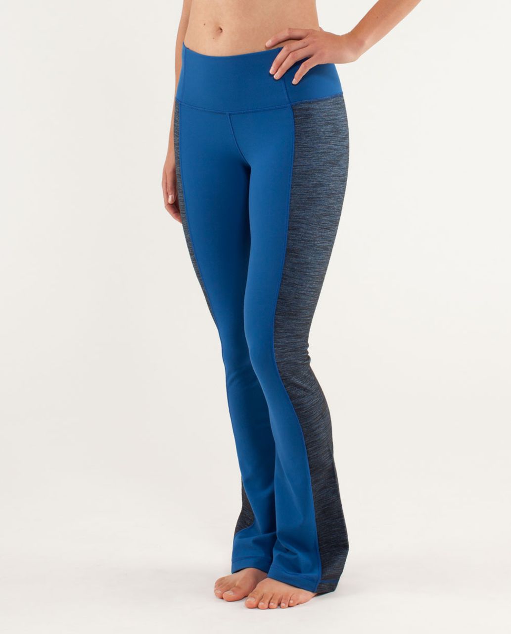 Lululemon Barre Pulse Pant (Regular) - Limitless Blue / Reversible Slub Denim Limitless Blue