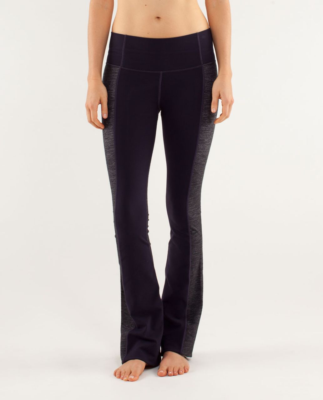 Lululemon Barre Pulse Pant (Regular) - Black Swan / Reversible Slub Denim Black Swan