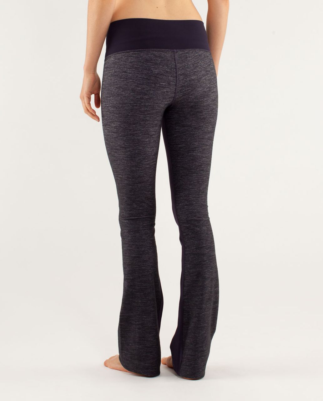 Lululemon Barre Pulse Pant (Regular) - Black Swan / Reversible Slub Denim Black Swan