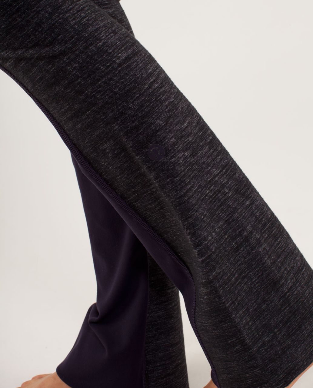 Lululemon Barre Pulse Pant (Regular) - Black Swan / Reversible Slub Denim Black Swan