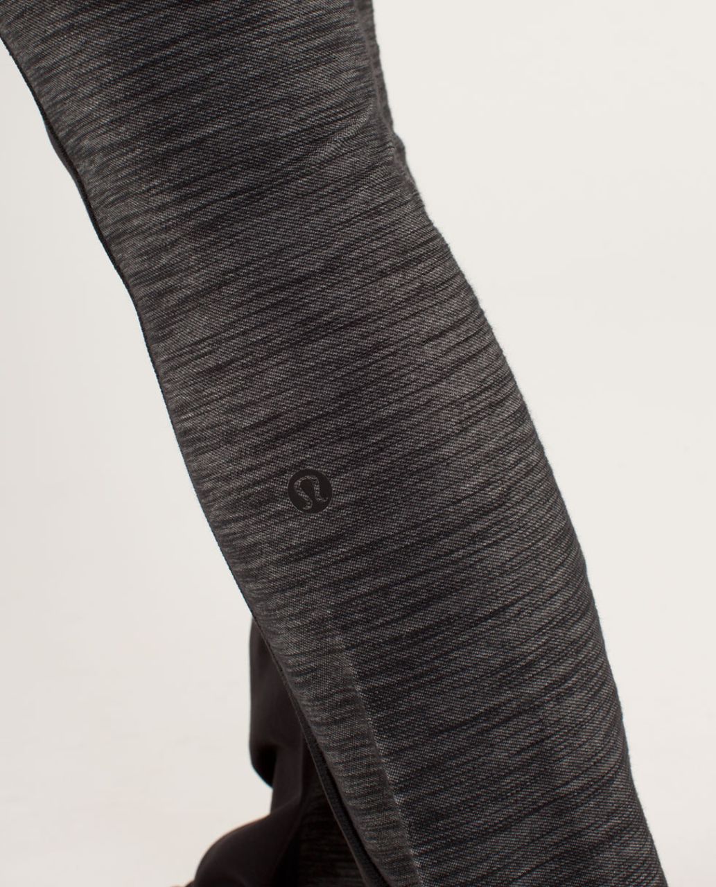 Lululemon Barre Pulse Pant (Tall) Flare Legging in Black / Slub Denim Black  - 6