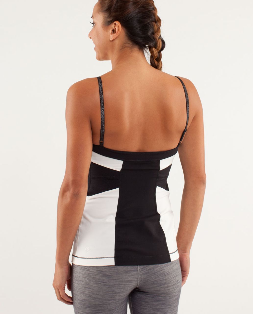 Lululemon Elongate Tank - Black / Polar Cream / Black