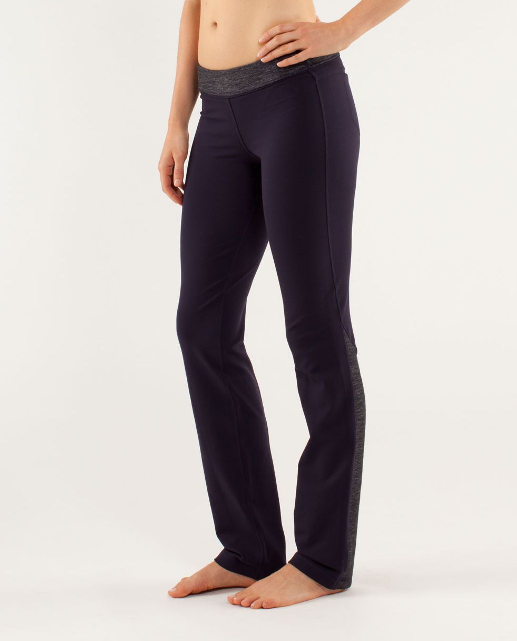 Lululemon Split Set Pant - Black Swan - lulu fanatics