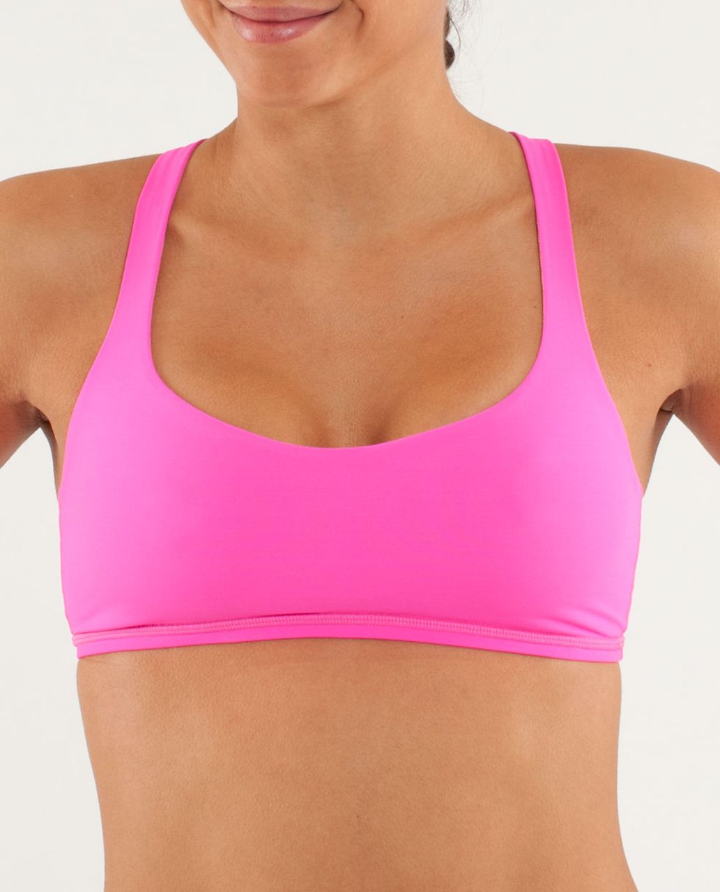 Lululemon Free To Be Bra (First Release) - Raspberry Glo Light