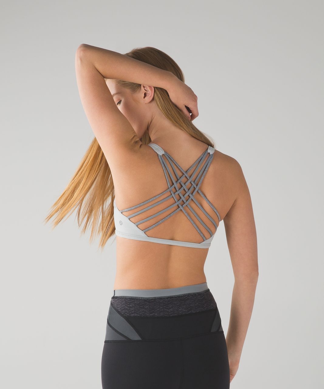 Lululemon Free To Be Bra (Wild) - Heathered Seal Grey / Heathered Battleship / Battleship