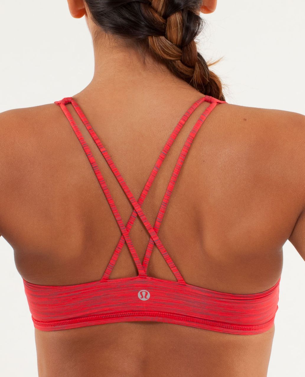 Lululemon Free To Be Bra - Wee Are From Space Love Red