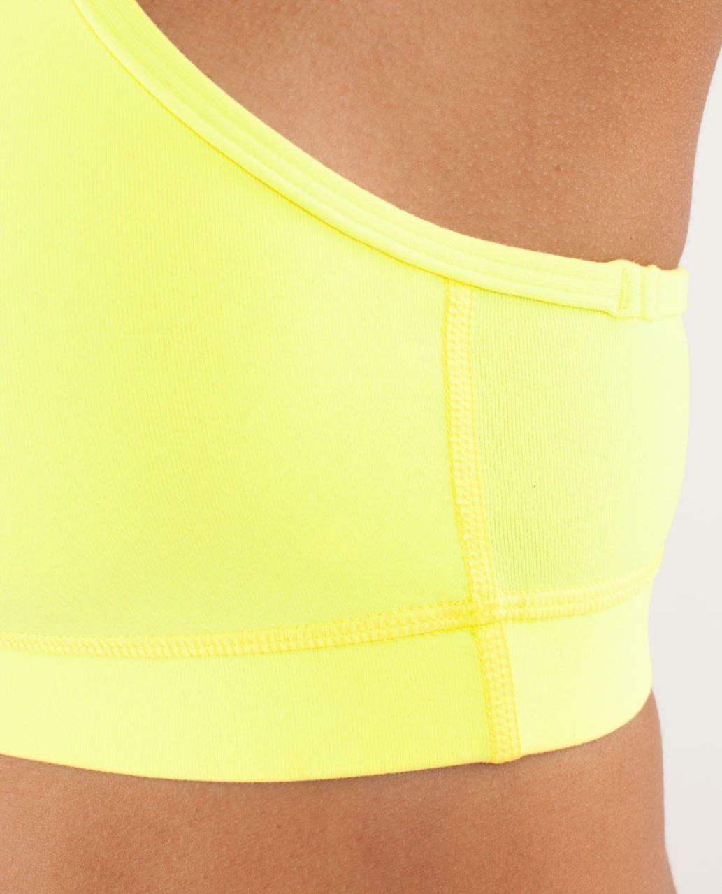 Lululemon Flow Y Bra IV - Clarity Yellow