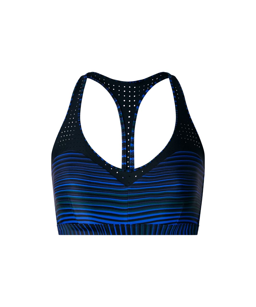 Lululemon Salty Swim Sport Top II - Twisted Dune Harbor Blue Black ...