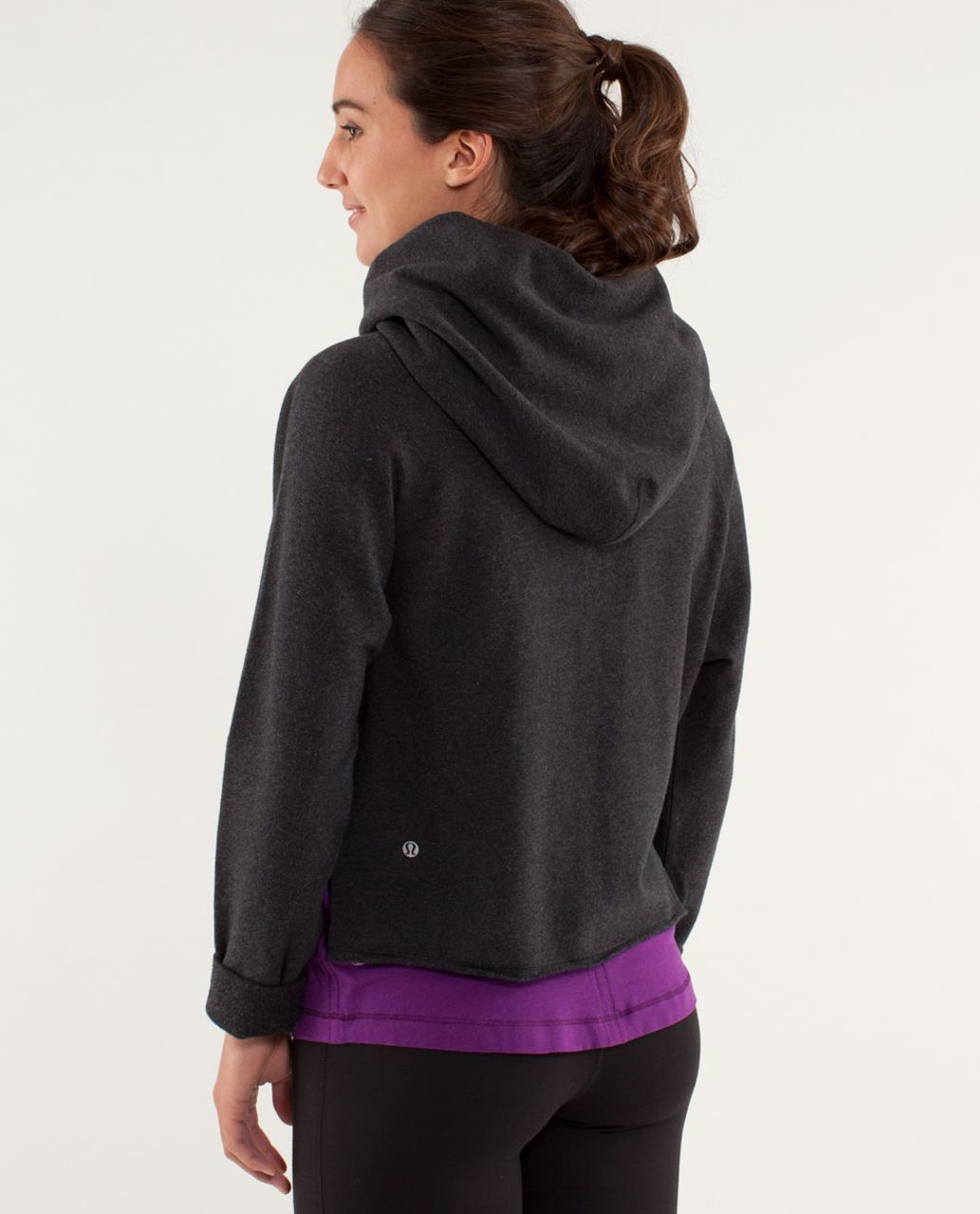 Lululemon Please Me Pullover - Heathered Black