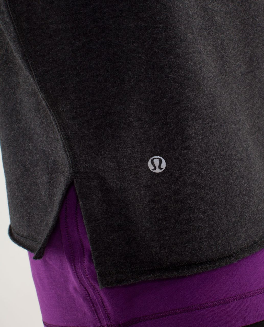 Lululemon Please Me Pullover - Heathered Black