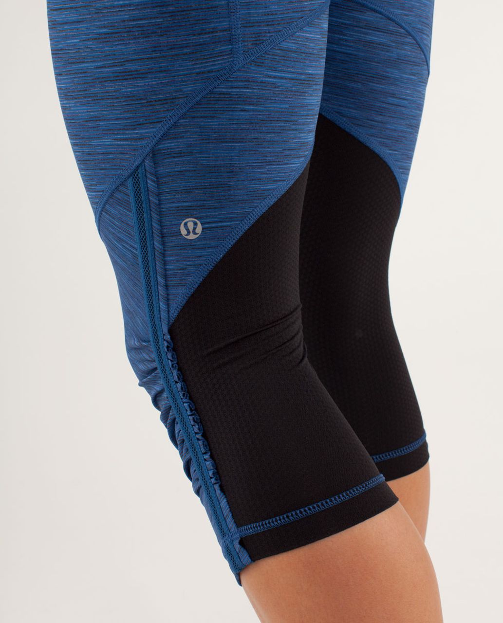 Lululemon Run: For Your Life Crop - Black - lulu fanatics