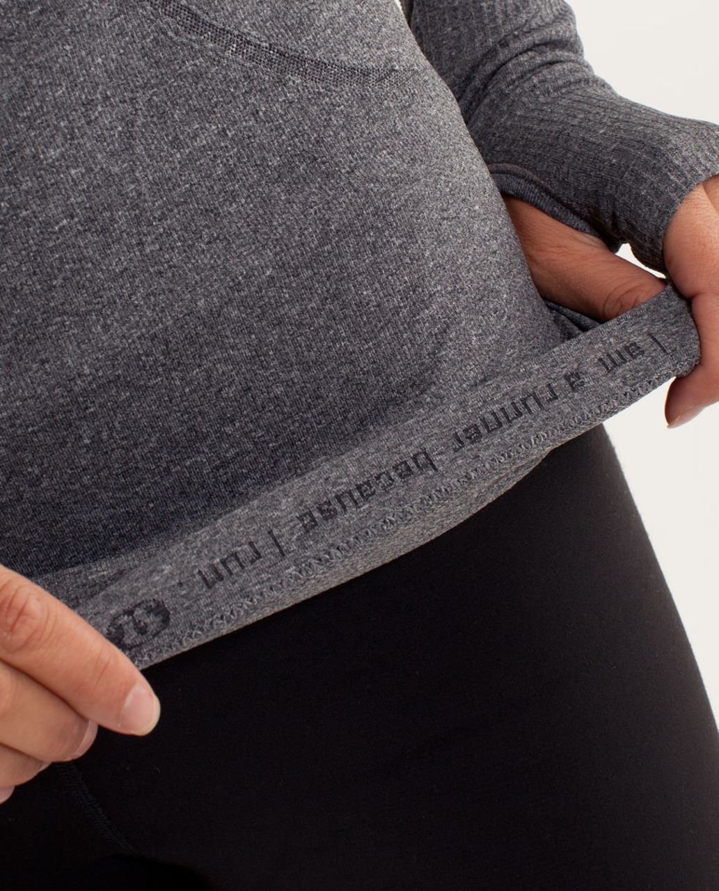 Lululemon Run:   Swiftly Turtleneck - Black