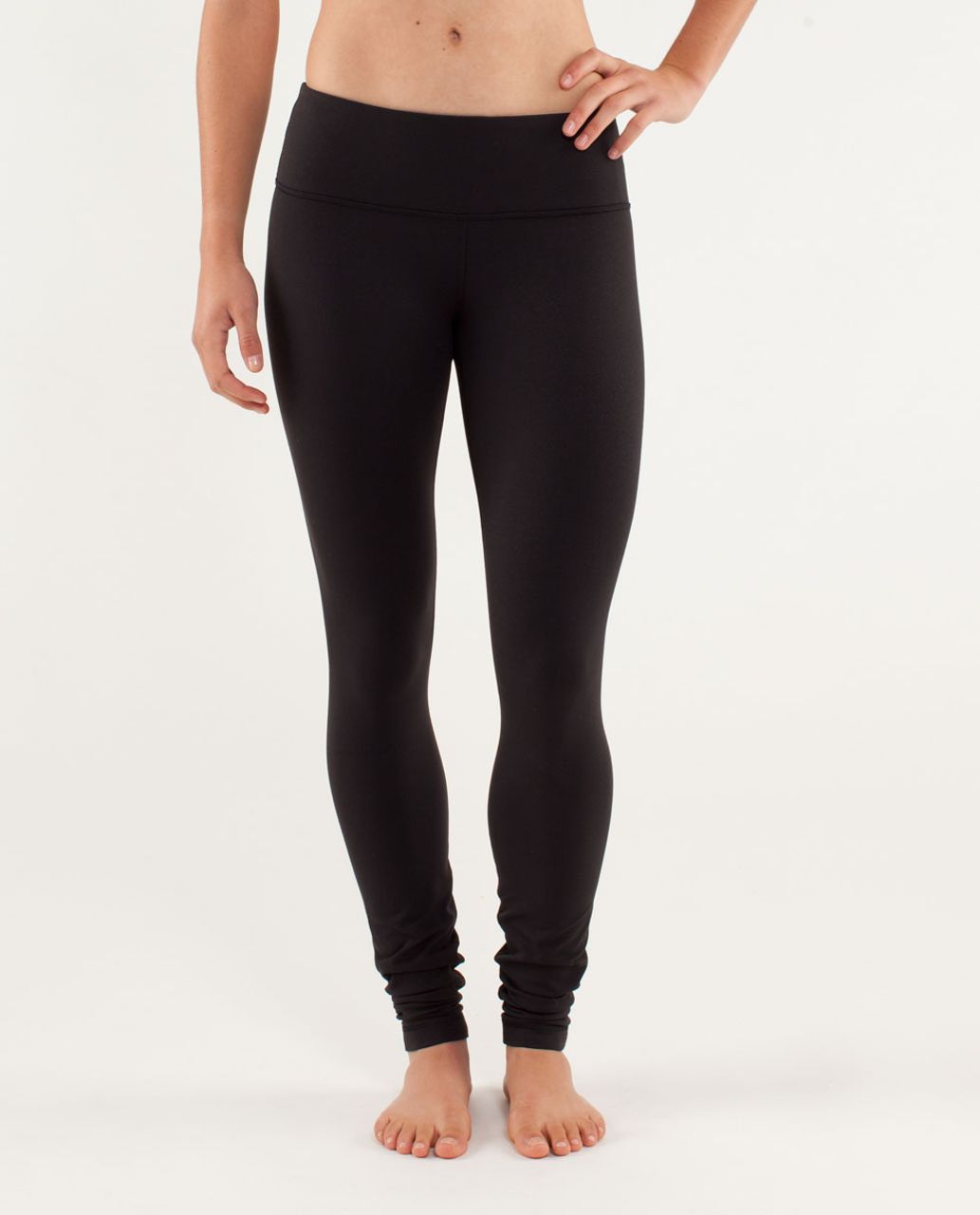 Lululemon Wunder Under Pant - Black / Wee Are From Space Black Coal