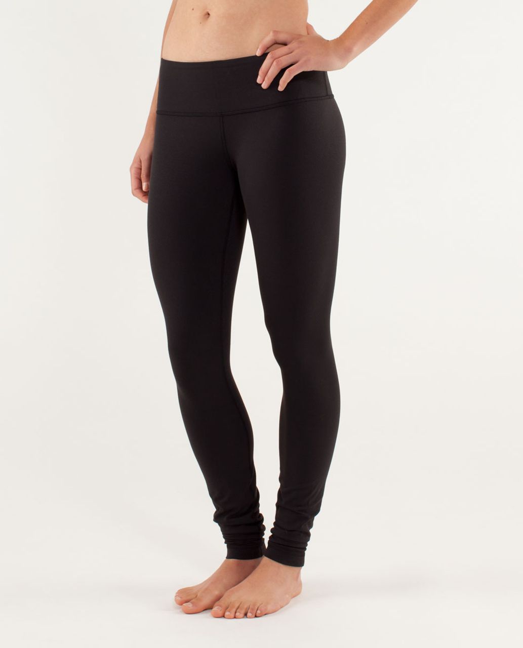 Lululemon Wunder Under Pant - Black / Wee Are From Space Black Coal