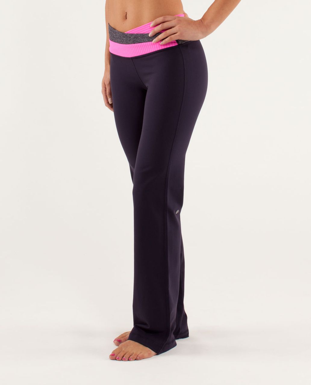 Lululemon Astro Pant (Regular) - Black Swan / Slope Stripe