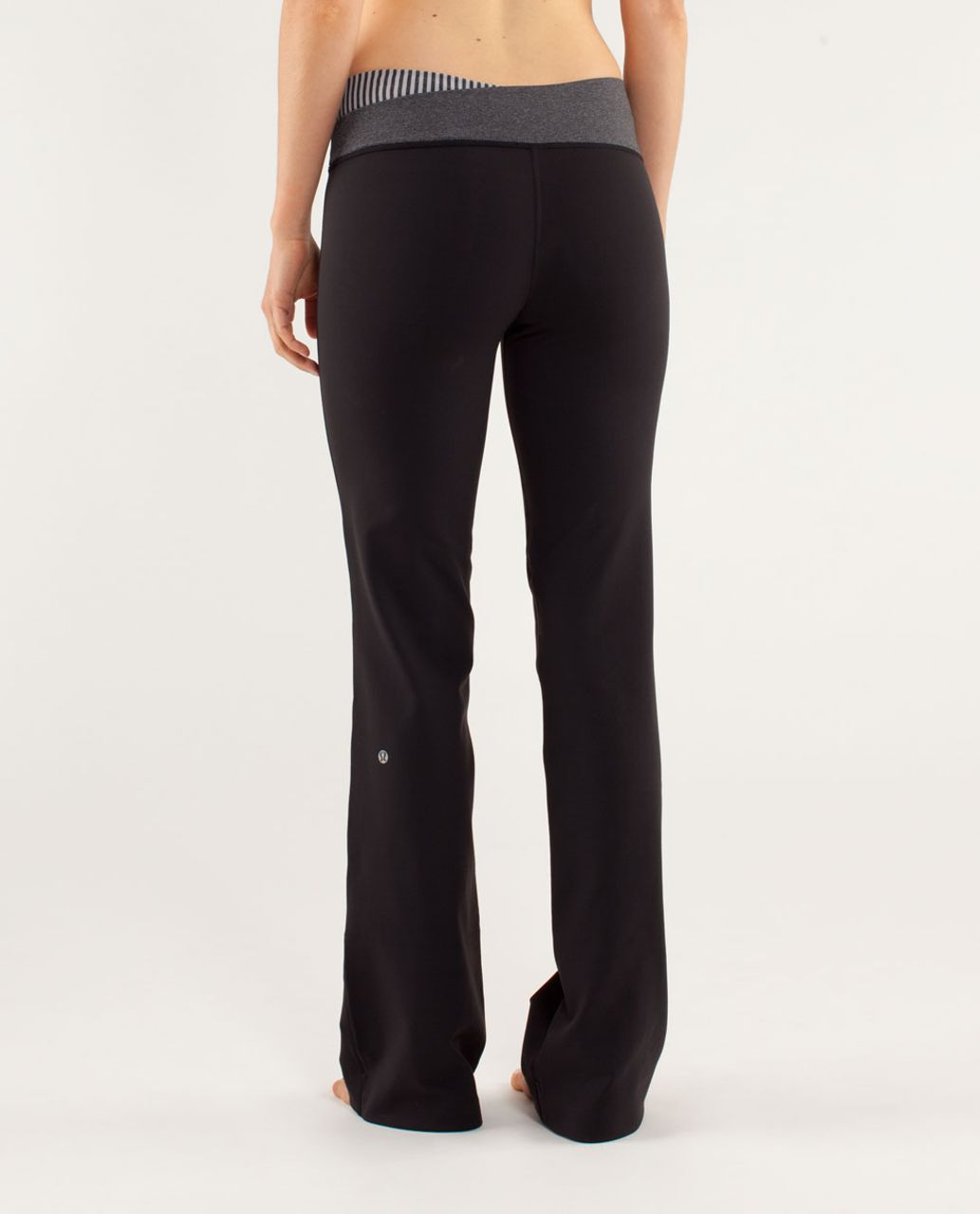 Lululemon Astro Pant (Tall) - Black / Slope Stripe Silver Slate Heathered Black / Heathered Deep Coal