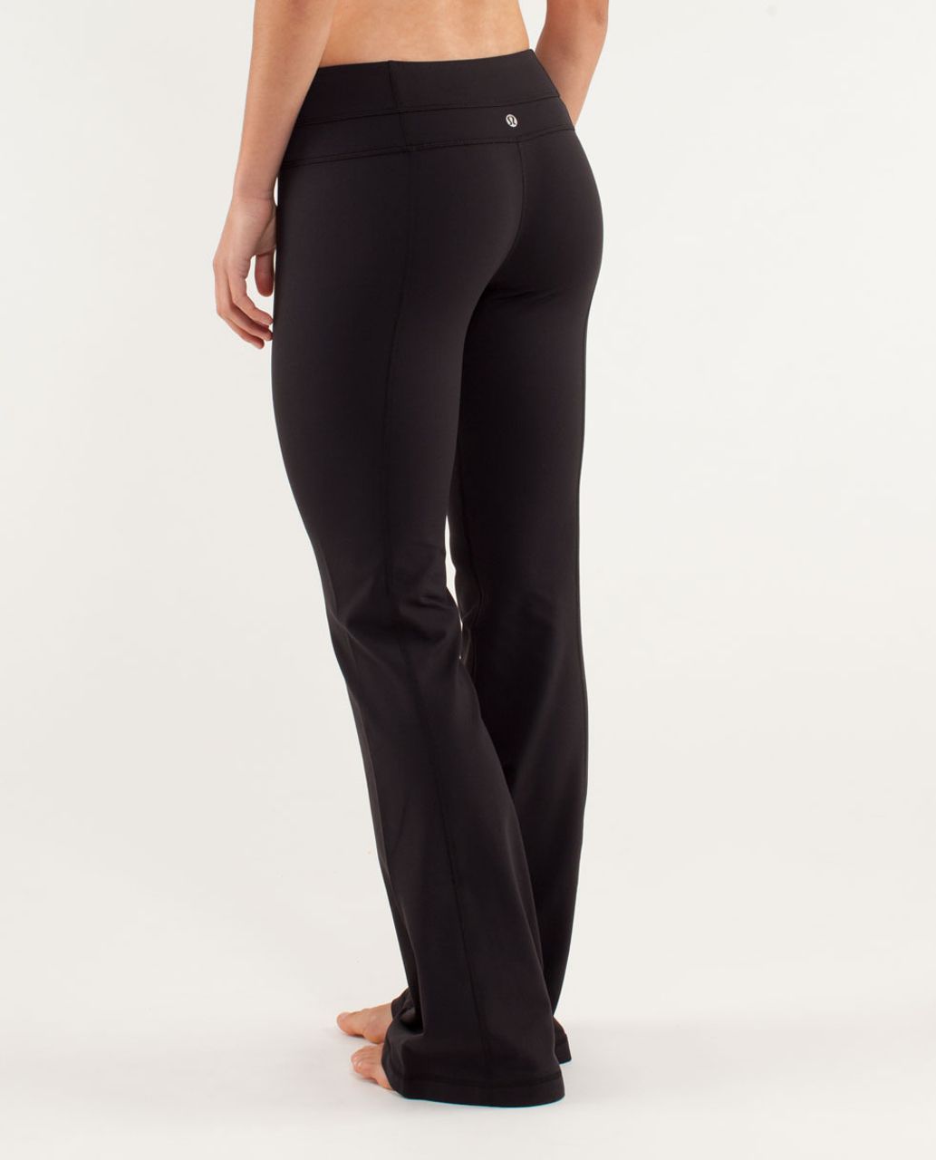 Lululemon Skinny Groove Pant *Brushed - Black - lulu fanatics