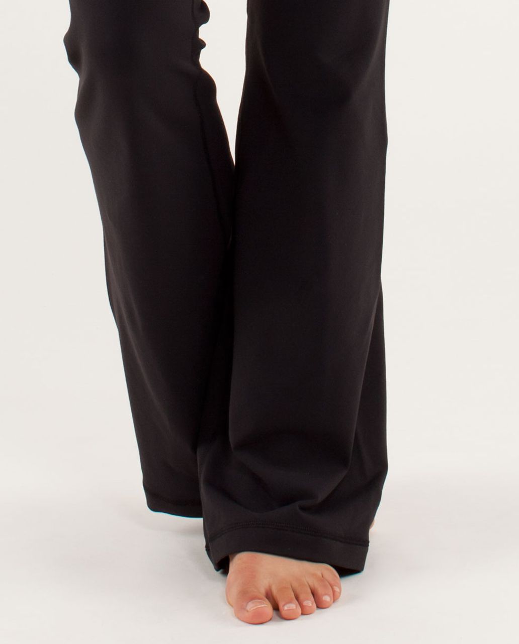 Lululemon Skinny Groove Pant *Brushed - Black - lulu fanatics