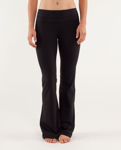 Lululemon Groove Super-High-Rise Flared Pant *Nulu - Smoked Spruce ...