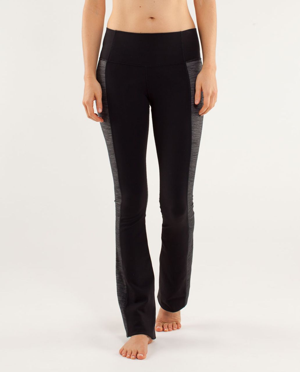 Lululemon Barre Pulse Pant (Tall) - Black / Reversible Slub Denim Black ...