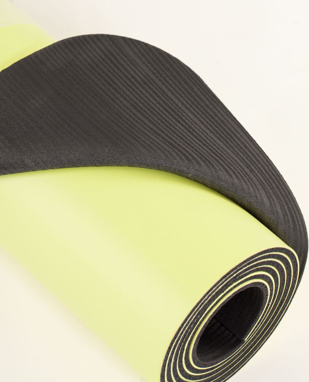 Lululemon The Mat - Clarity Yellow / Deep Coal