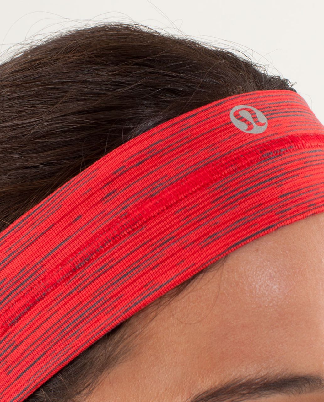 Lululemon Fly Away Tamer Headband - Wee Are From Space Love Red