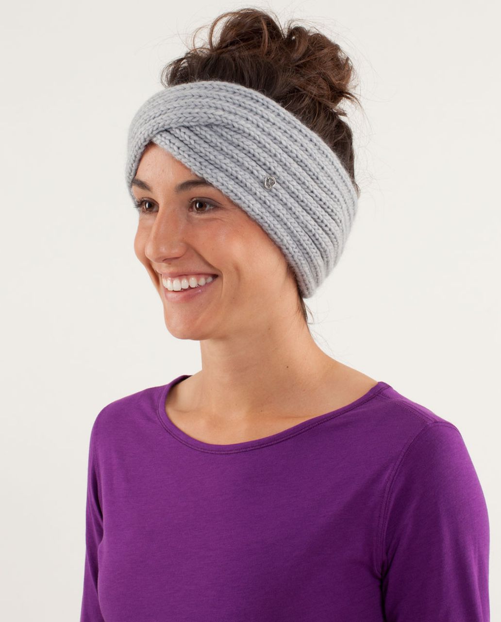 Lululemon Mad Knit Earwarmer - Silver Slate