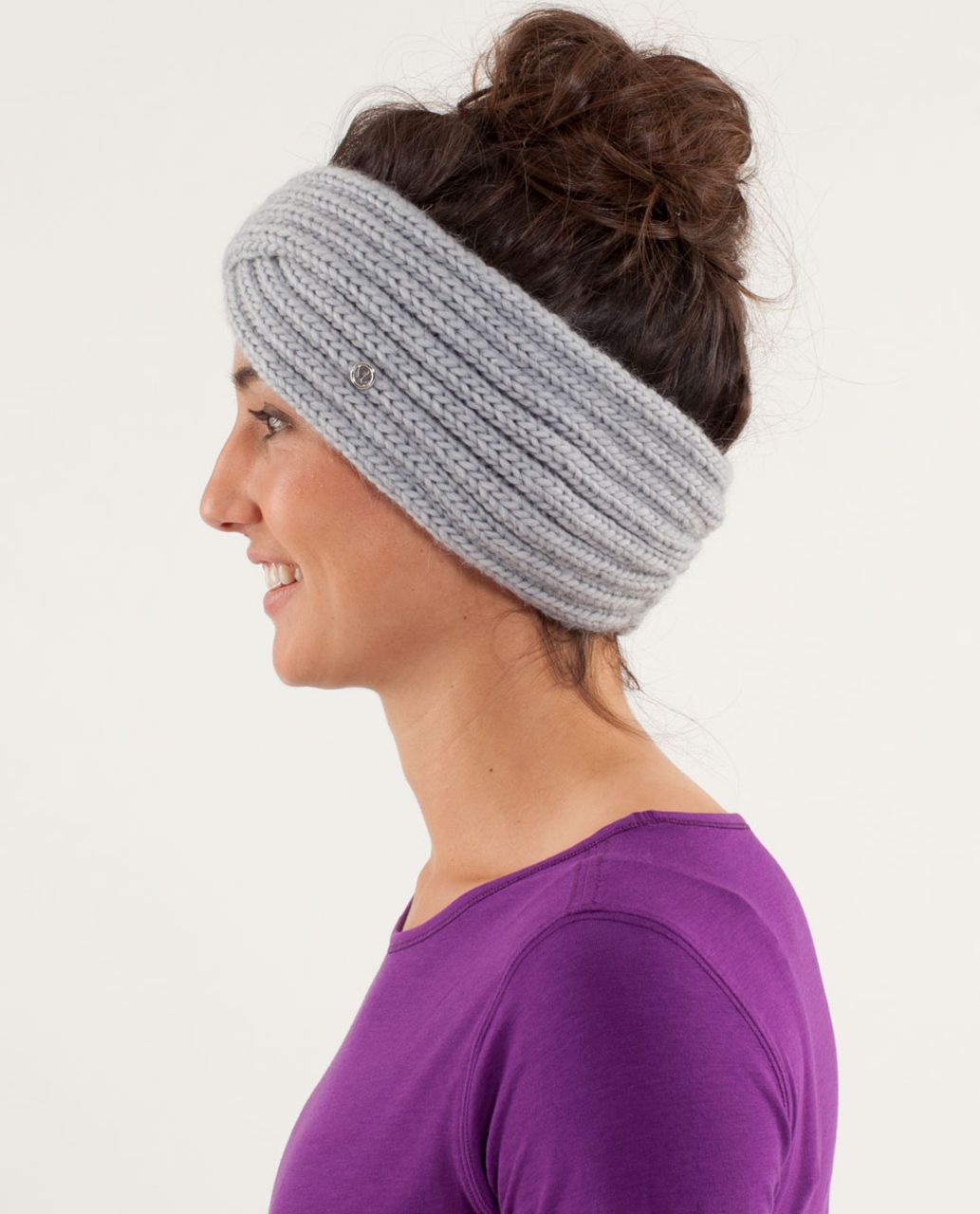 Lululemon Mad Knit Earwarmer - Silver Slate