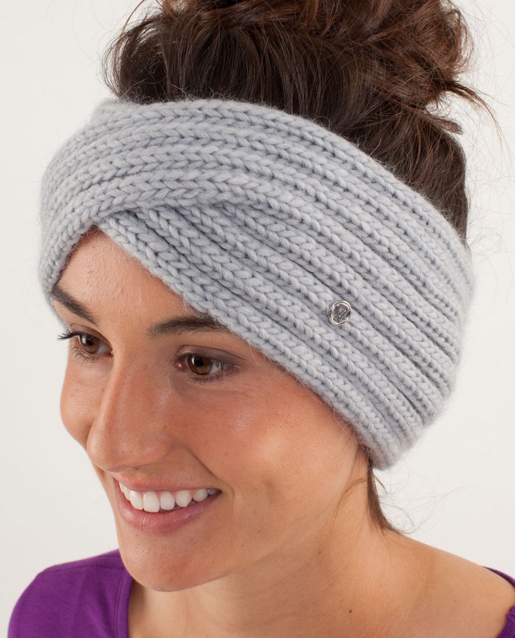 Lululemon Mad Knit Earwarmer - Silver Slate