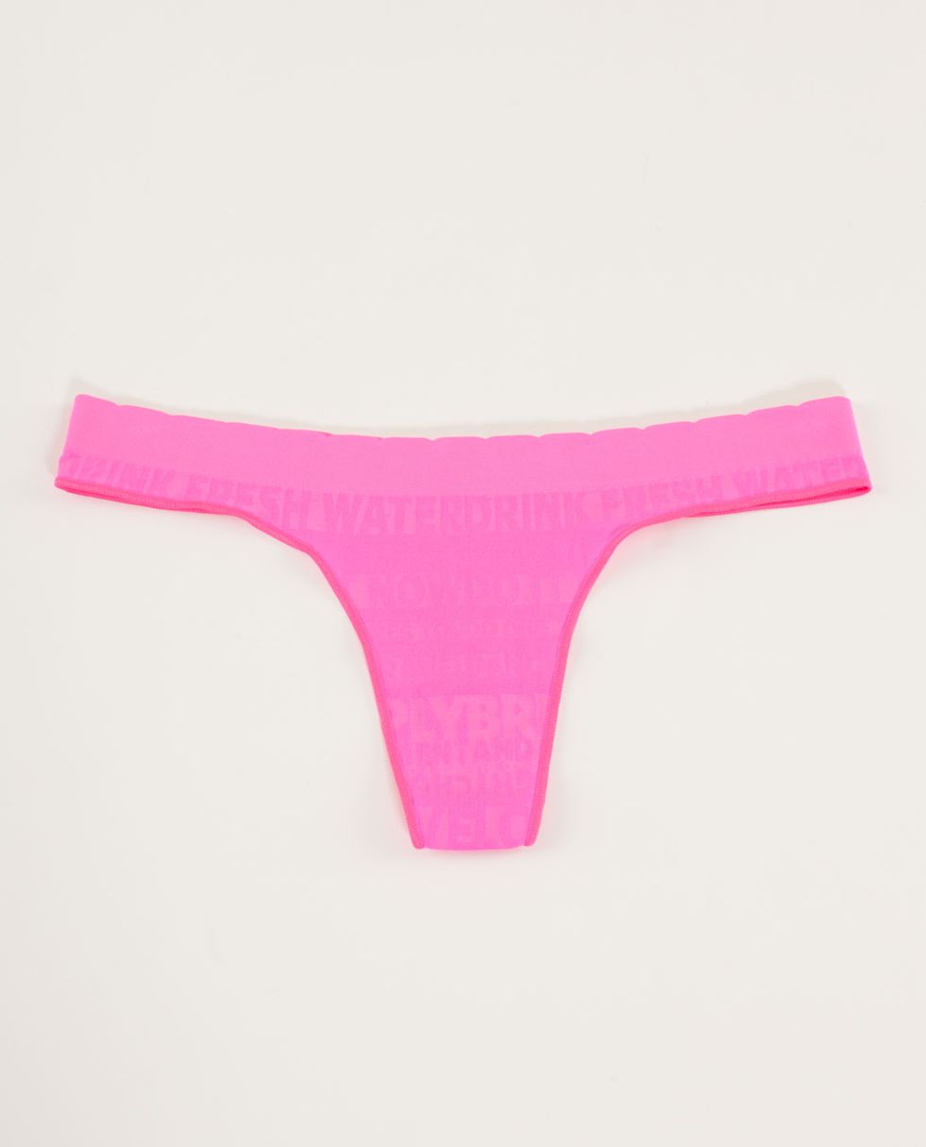 Lululemon Premium Technithong - Raspberry Glo Light