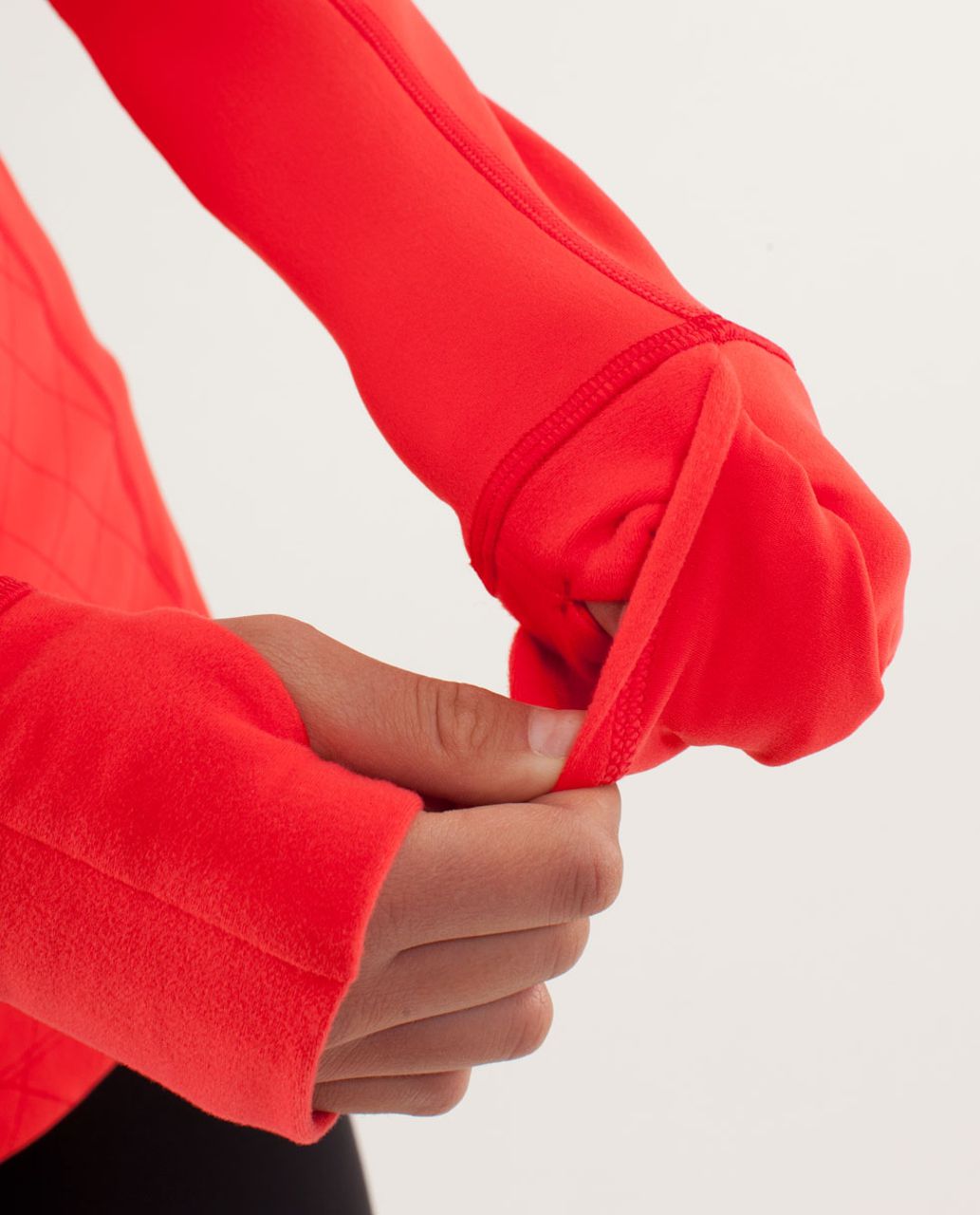 Lululemon Run:  Toasty Tech Pullover - Love Red