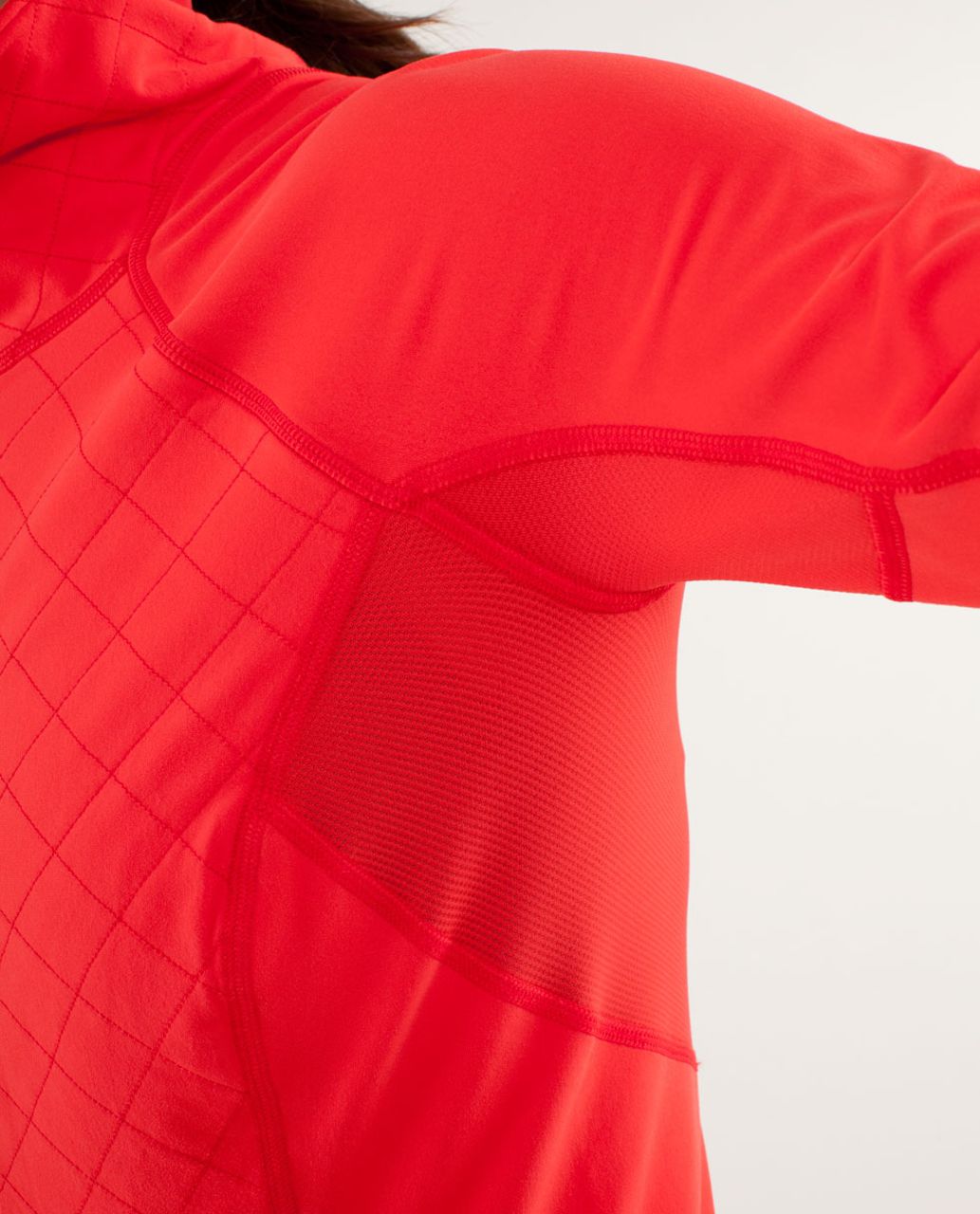 Lululemon Run:  Toasty Tech Pullover - Love Red