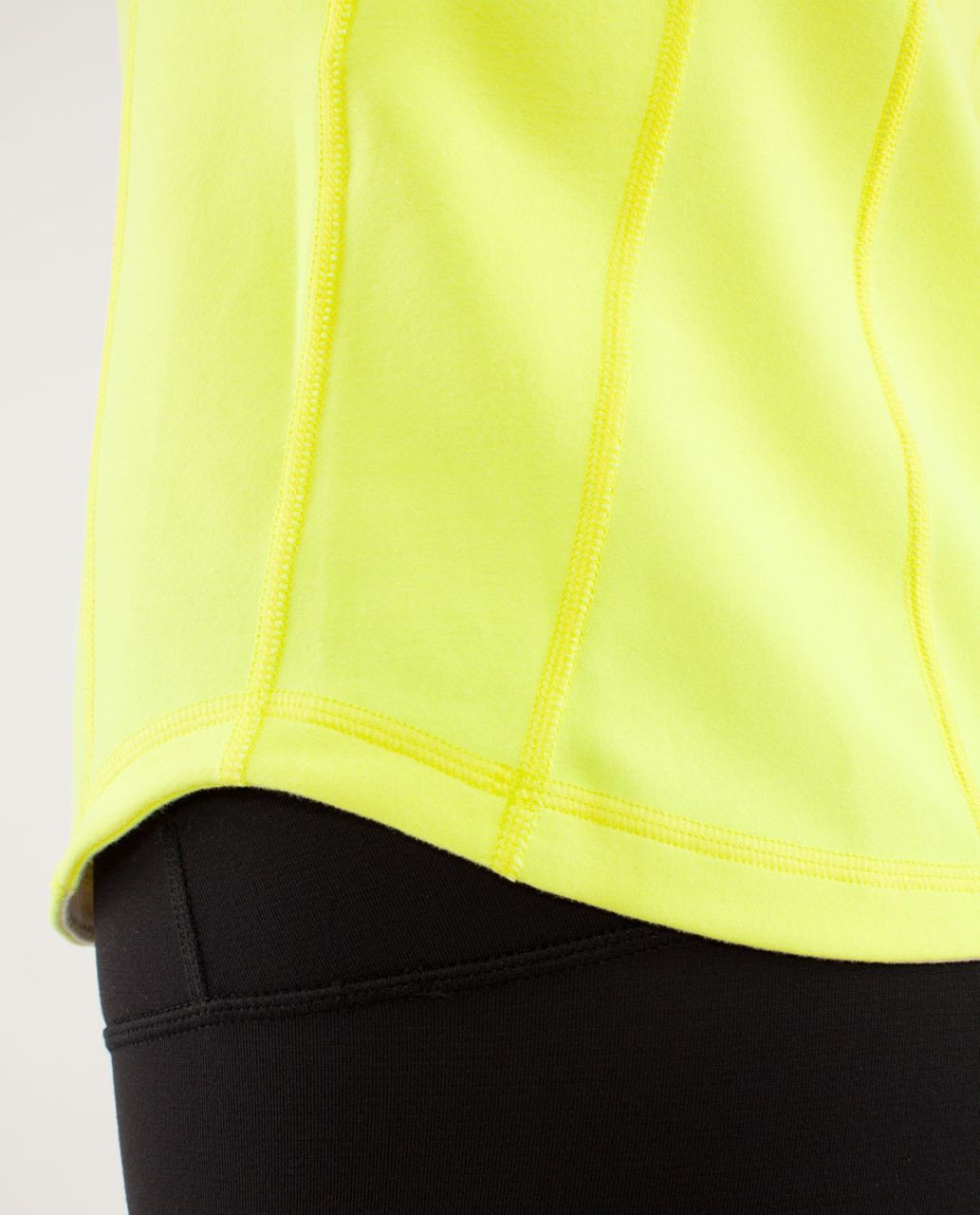 Lululemon Run:  U-Turn Pullover - Polar Cream / Clarity Yellow / Limitless Blue / Heathered Coal